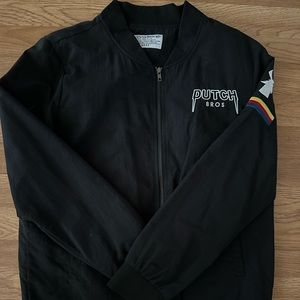 Dutch bros bomber jacket